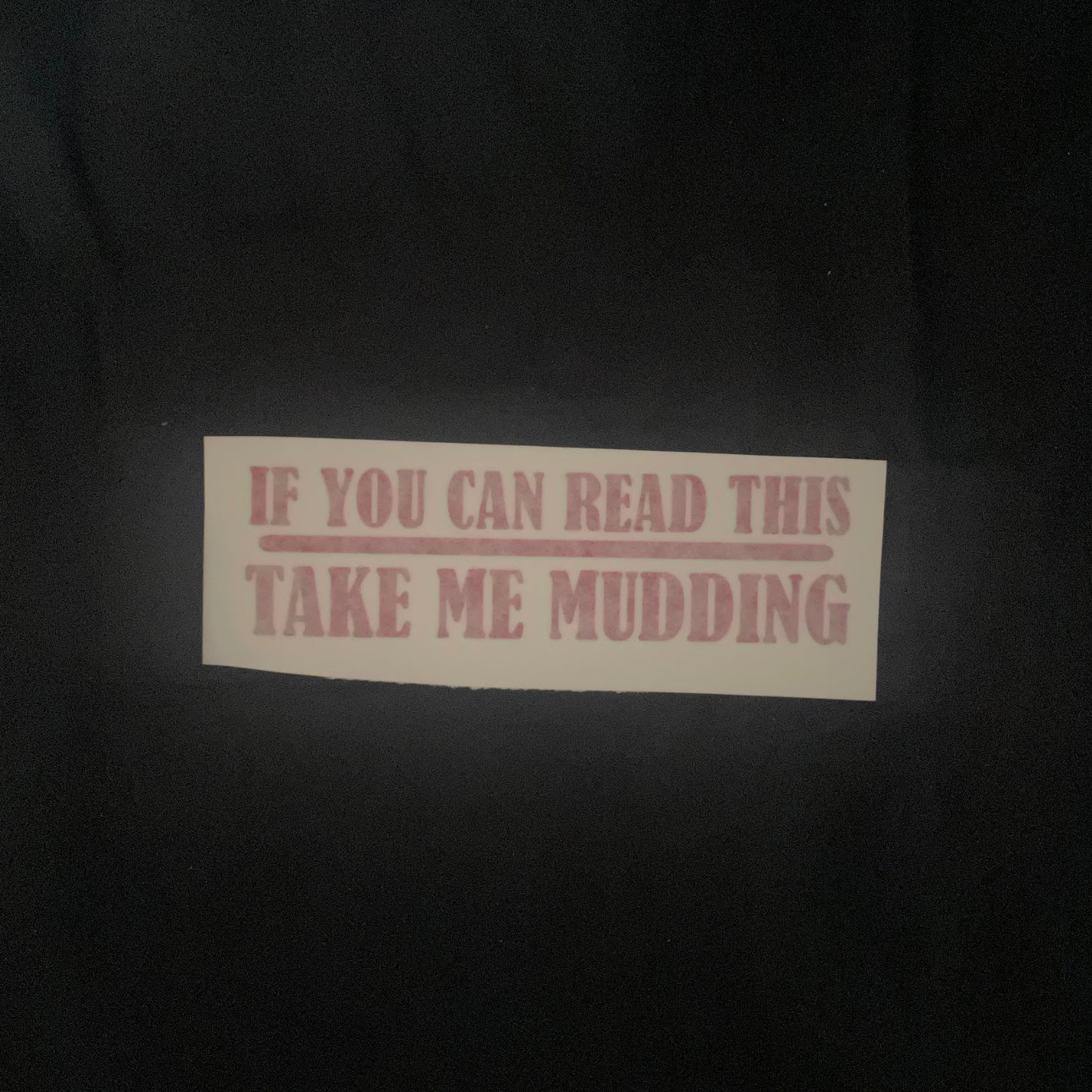 Take Me Mudding Sticker - TrailHead Expeditions